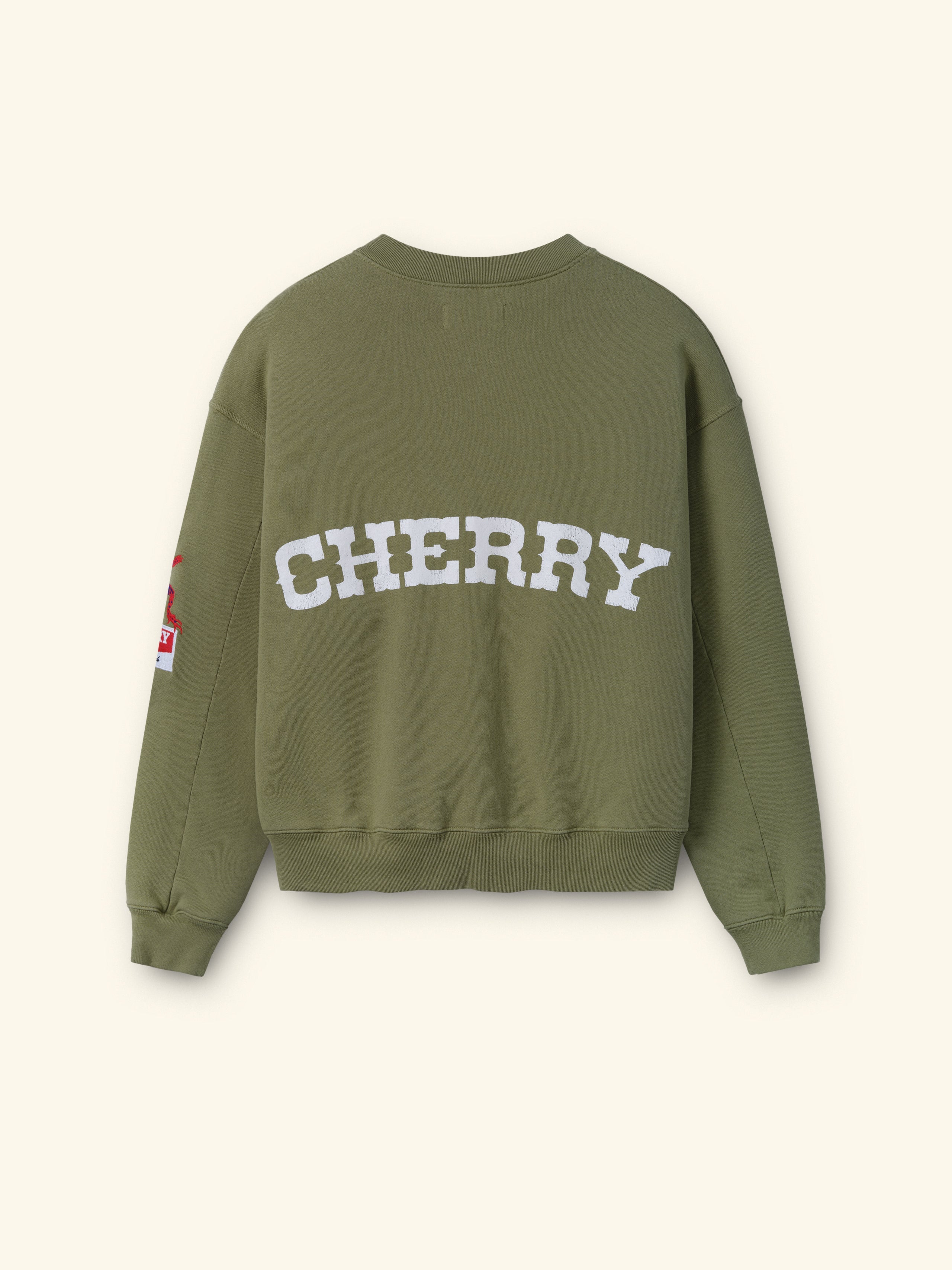 Gecko Zip Up Crew (Cactus)