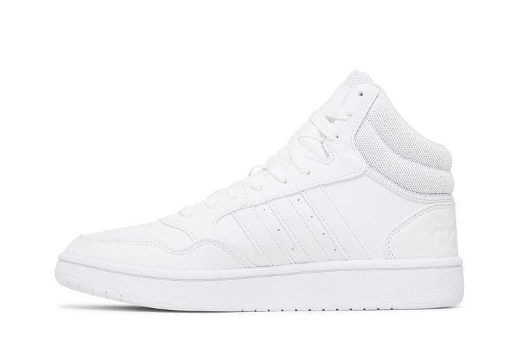 adidas Hoops 3.0 Mid Classic Cloud White Dash Grey (Women's)