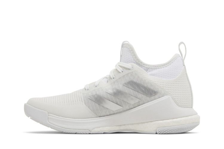 adidas Crazyflight Mid Cloud White Silver Metallic Grey (Women's)
