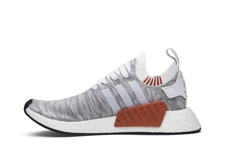 adidas NMD R2 Primeknit White Black