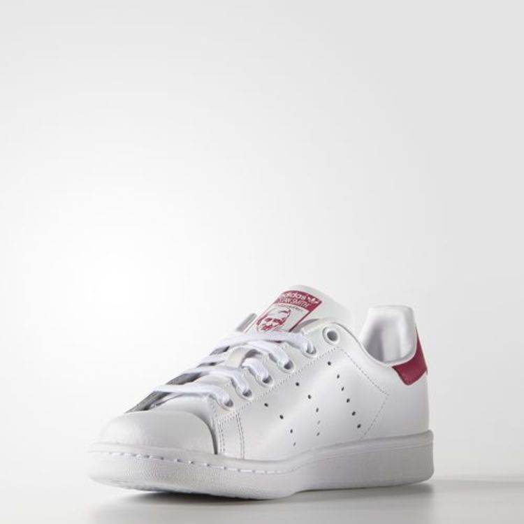 adidas Stan Smith White Bold Pink (GS)
