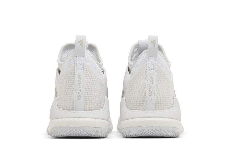 adidas Crazyflight Mid Cloud White Silver Metallic Grey (Women's)