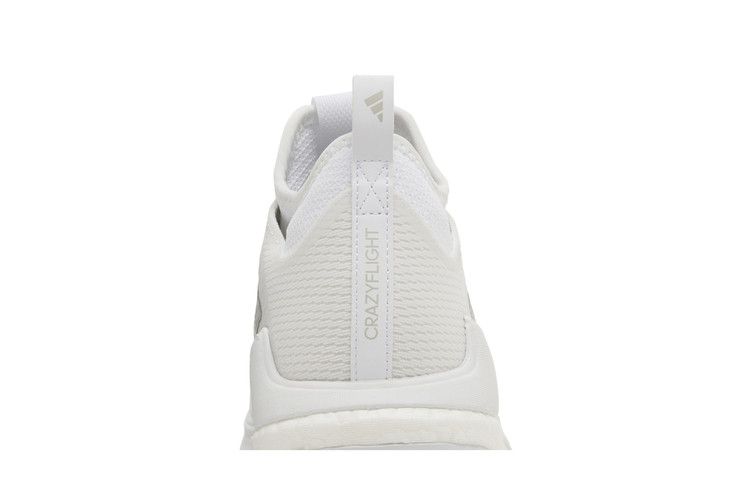 adidas Crazyflight Mid Cloud White Silver Metallic Grey (Women's)