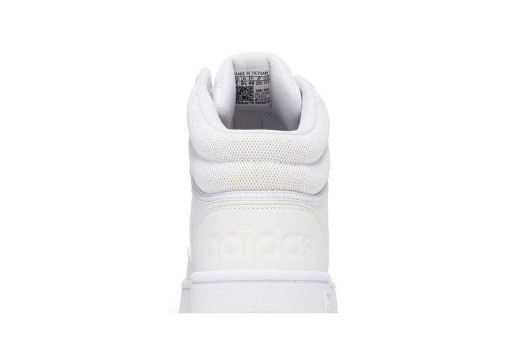 adidas Hoops 3.0 Mid Classic Cloud White Dash Grey (Women's)