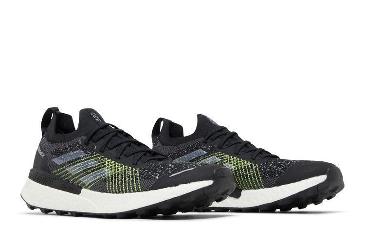adidas Terrex Two Ultra Trail Core Black Solar Yellow