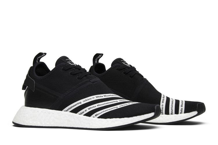adidas NMD R2 White Mountaineering Black