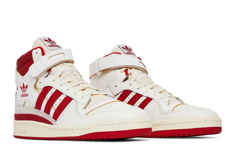 adidas Forum 84 Hi Cloud White Team Red