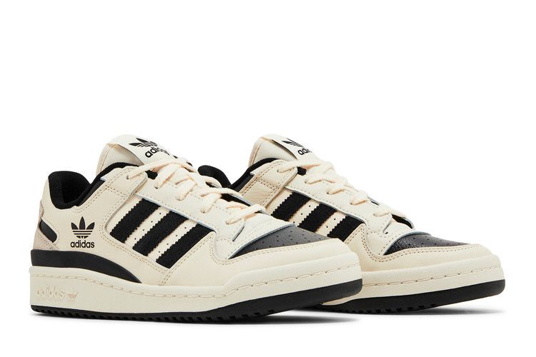 adidas Forum Low CL Wonder White Core Black Wonder Beige