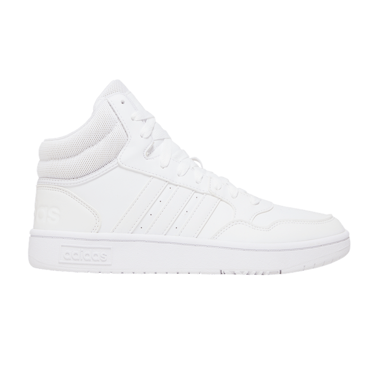 adidas Hoops 3.0 Mid Classic Cloud White Dash Grey (Women's)