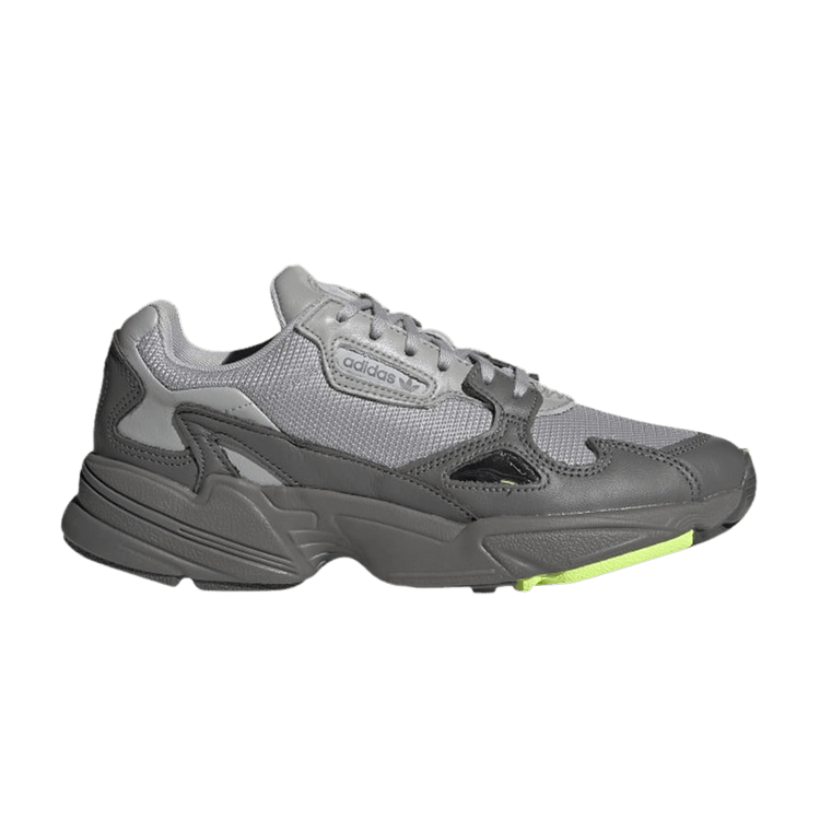adidas Falcon Grey Four Grey Two Hi-Res Yellow (Women's)