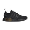 adidas NMD R1 Triple Black Gold Metallic (Women's)