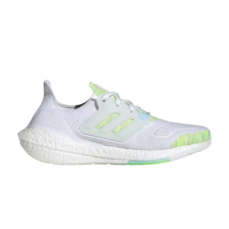 adidas Ultra Boost 22 White Bliss Blue Solar Green