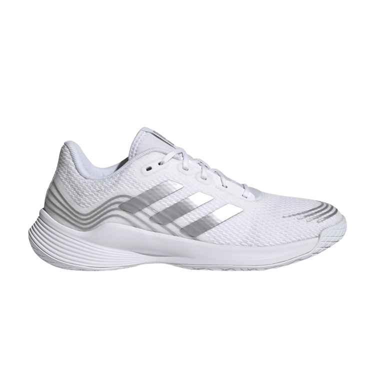 adidas Novaflight Volleyball Cloud White Silver Metallic (Women's)