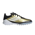 adidas F50 League Turf Messi Gold Metallic Cloud White Core Black (GS)