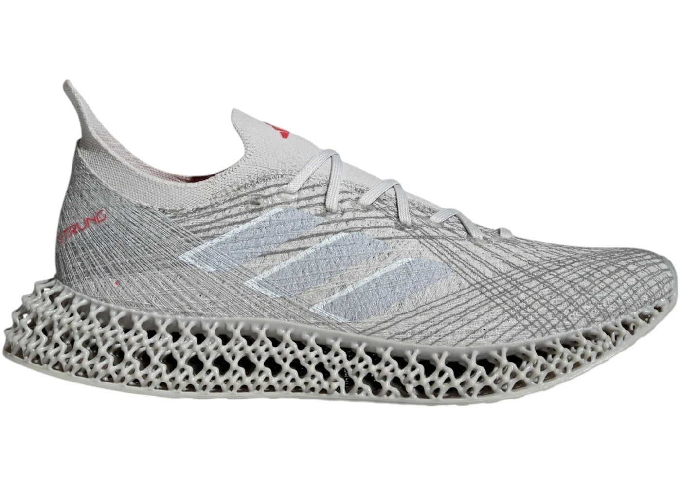 adidas 4DFWD Strung Grey Matte Silver Pure Ruby