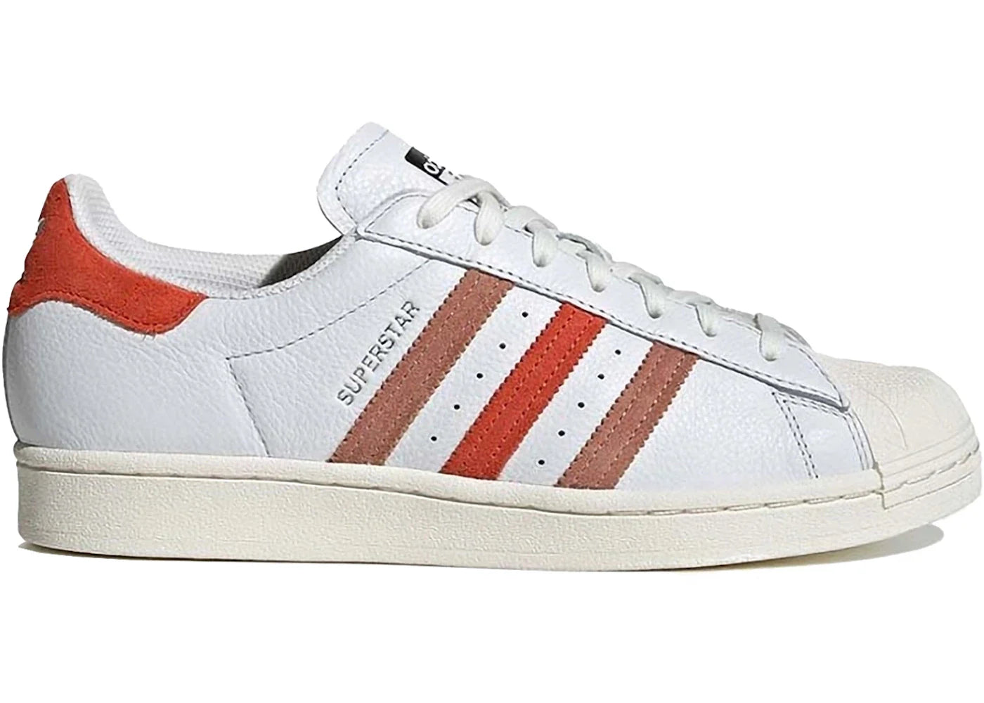 adidas Superstar Crystal White Preloved Red