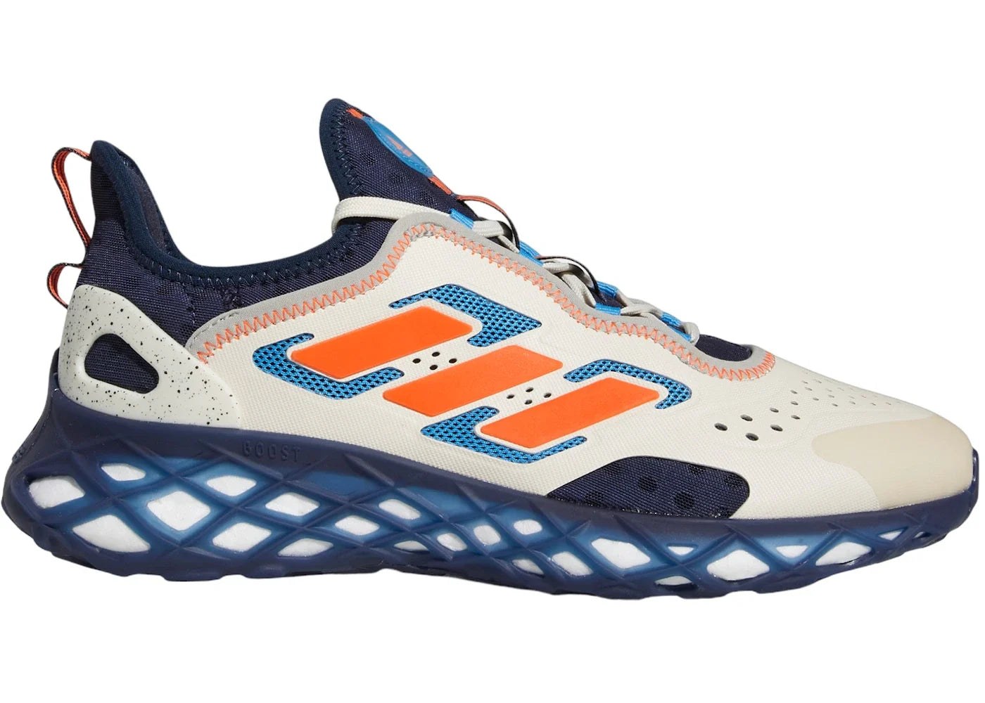 adidas Web Boost Chalk White Impact Orange Legend Ink