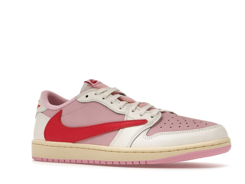 Jordan 1 Retro Low OG SP Travis Scott Sail Tropical Pink