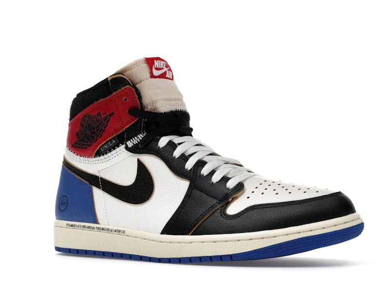 Jordan 1 Retro High OG SP Fragment x Union LA Varsity Red Sport Royal