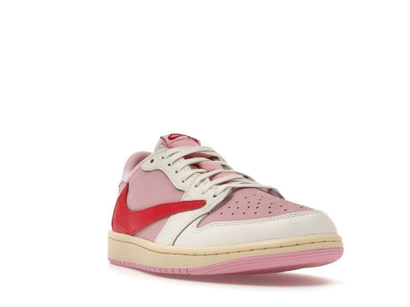 Jordan 1 Retro Low OG SP Travis Scott Sail Tropical Pink