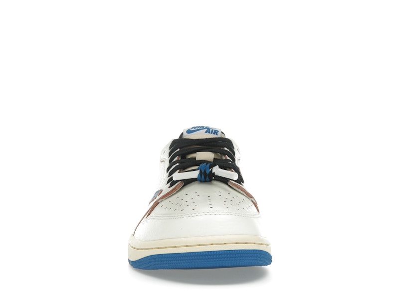 Jordan 1 Retro Low OG SP Fragment x Travis Scott Sail Military Blue