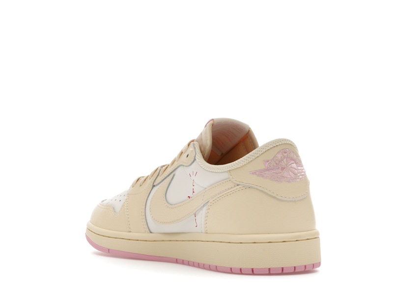 Jordan 1 Retro Low OG SP Travis Scott Shy Pink