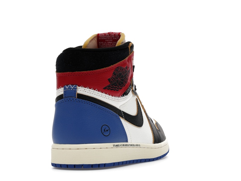 Jordan 1 Retro High OG SP Fragment x Union LA Varsity Red Sport Royal