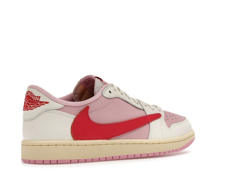 Jordan 1 Retro Low OG SP Travis Scott Sail Tropical Pink
