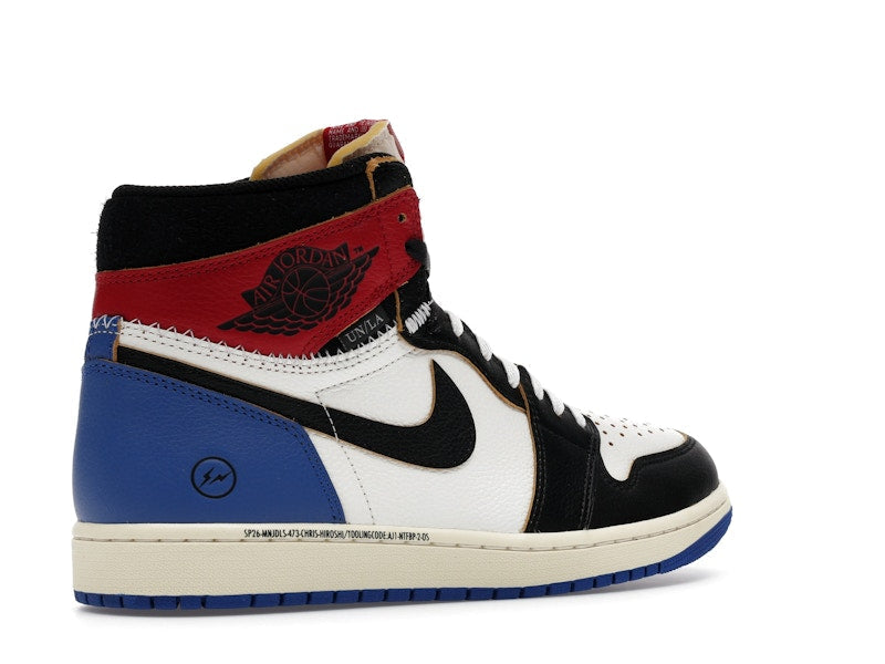 Jordan 1 Retro High OG SP Fragment x Union LA Varsity Red Sport Royal