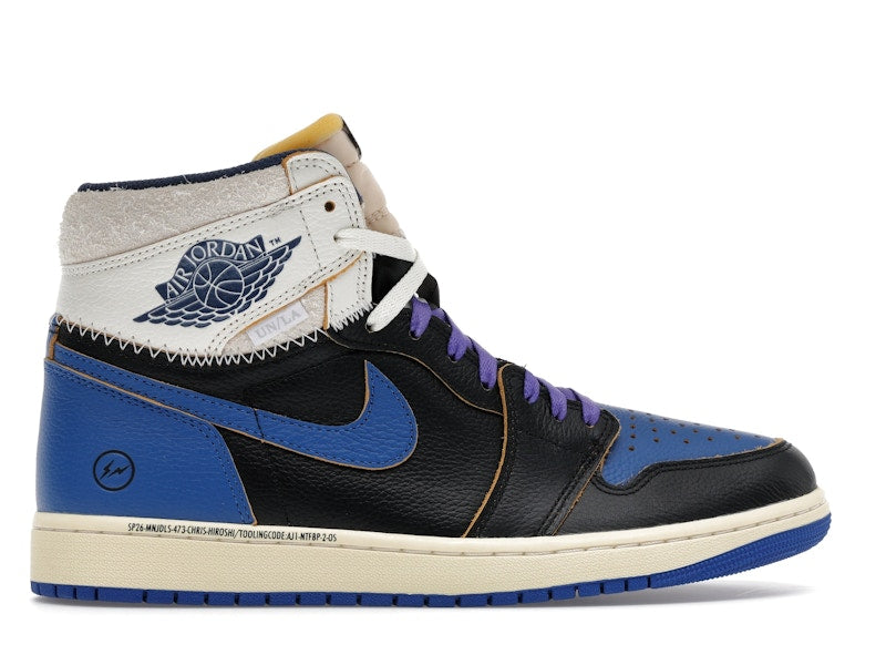 Jordan 1 Retro High OG SP Fragment x Union LA Sport Royal