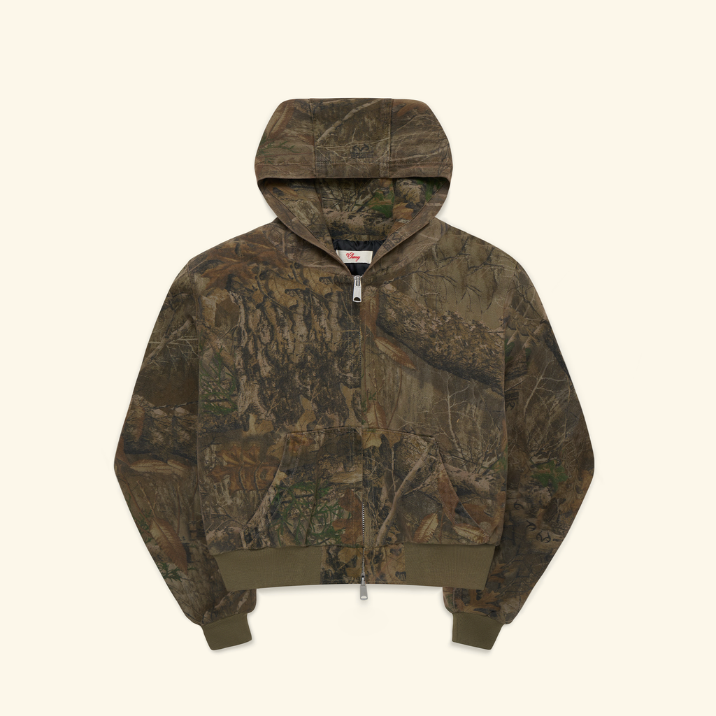 Hooded Work Jacket (Real Tree Camo)