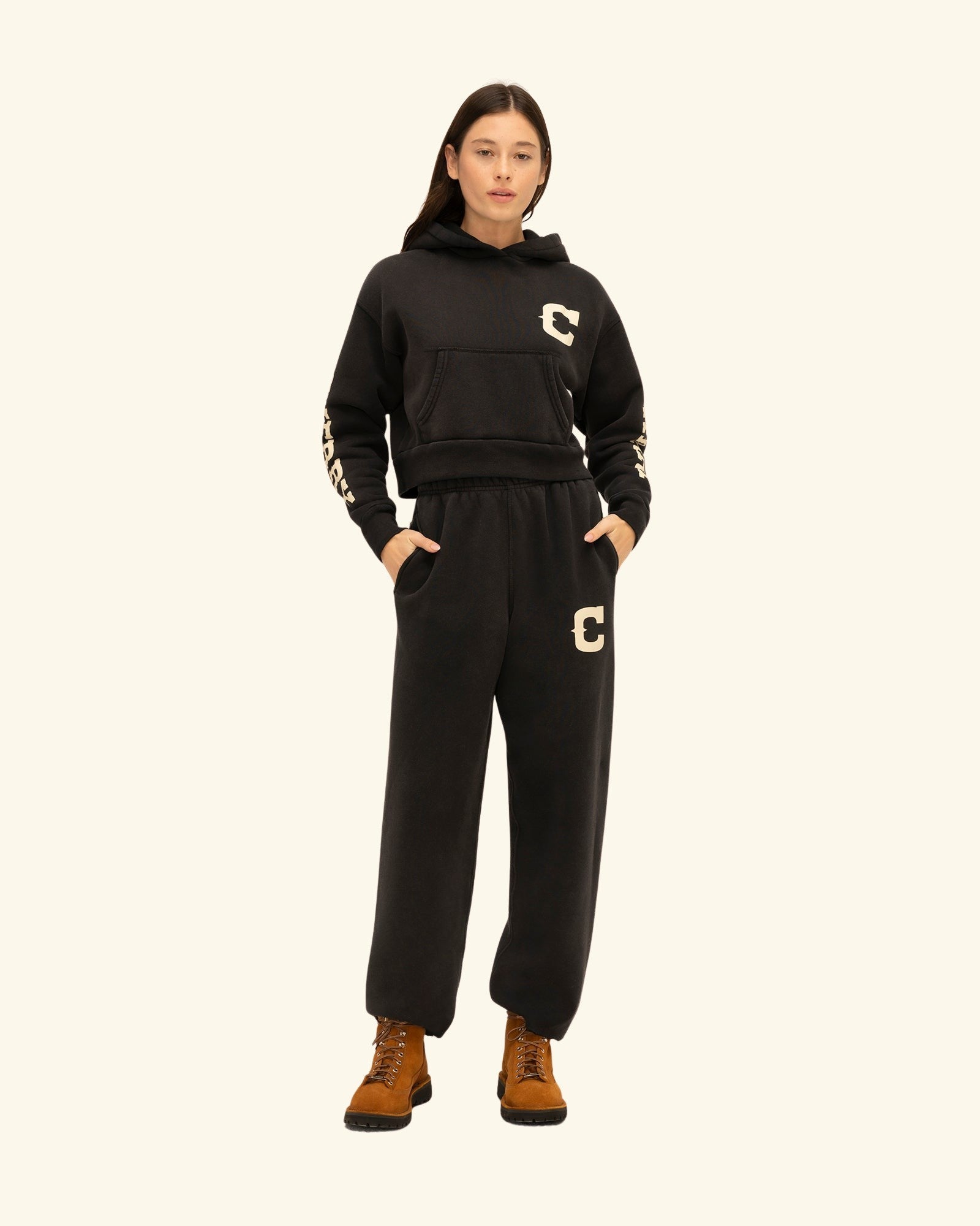 Women's Cropped Hoodie